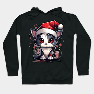 Christmas Cat - Winter Holiday Gift Hoodie